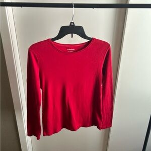 Women's Croft & Barrow
Classic Long Sleeve Crew-neck
Tee. Sz Small